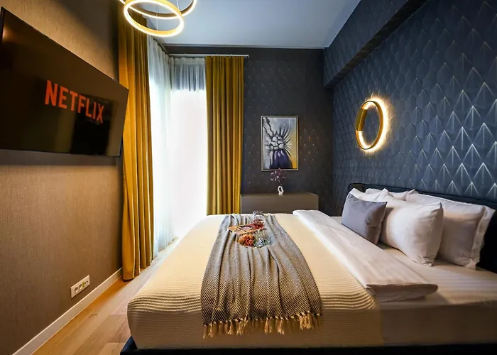 One Verdi Park Exclusive - Panoramic View & Private Parking Bukarest