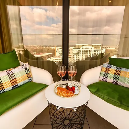 One Verdi Park Exclusive - Panoramic View & Private Parking Appartement Bucarest
