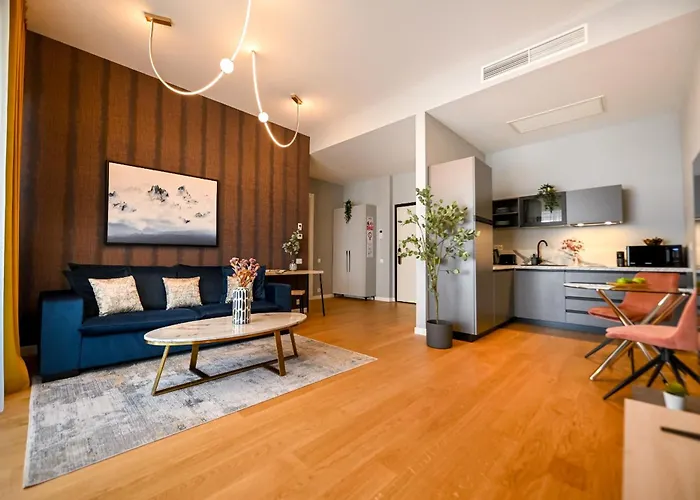 Apartment One Verdi Park Exclusive - Panoramic View & Private Parking Bukarest
